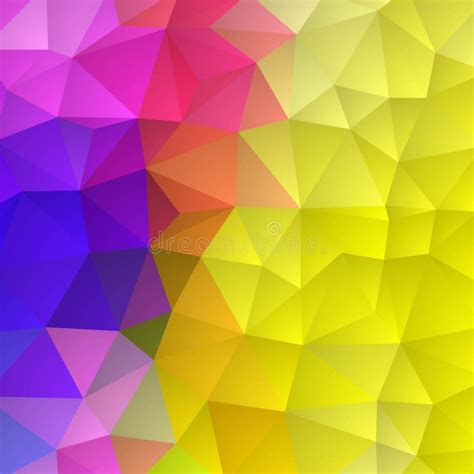 Fondo Triangular Del Vector Del Color Plantilla Para La Presentaci N