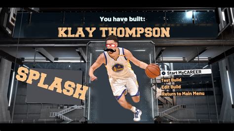 Klay Thompson Build NBA 2K20 YouTube