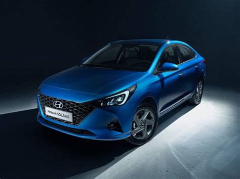 2020 Hyundai Solaris Verna Facelift Unveiled In Russia Rivals Maruti