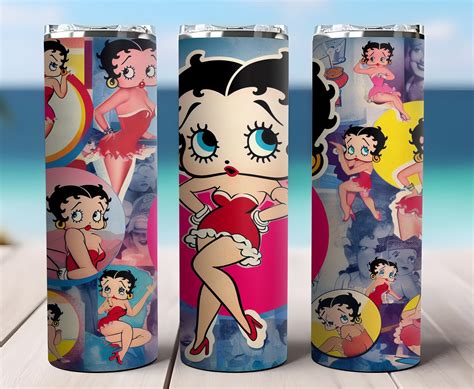 Oz Tumbler Wrap Betty Boop Png Girl Betty Tumbler Desing Oz