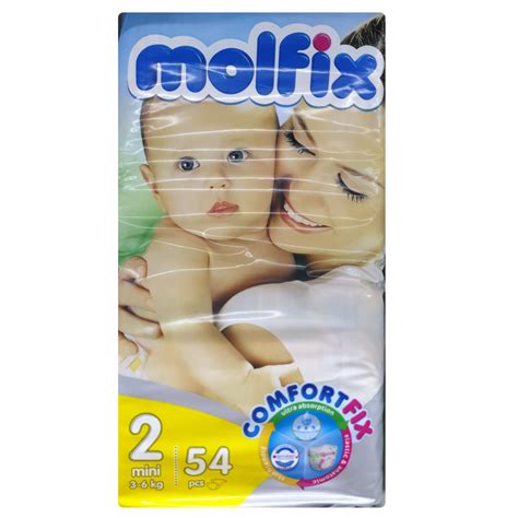 The Molfix Baby Diapers S - 54 Pcs available at your RB Patel Stores