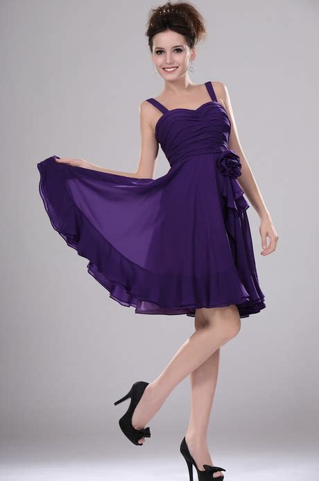 Robe De Cocktail Violette