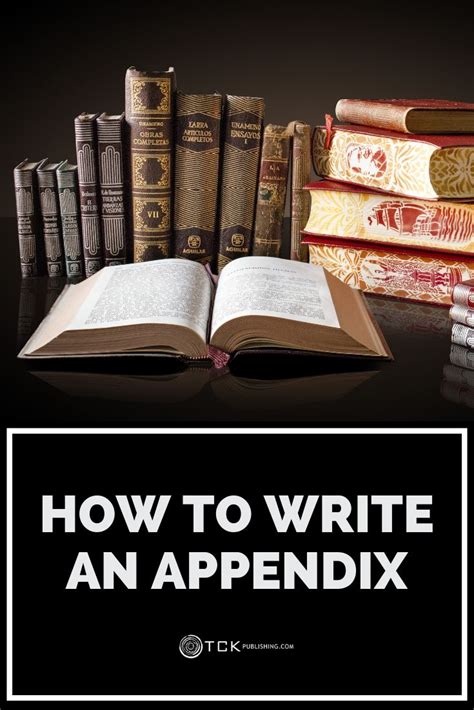 How To Write Appendix Jasmine Clark