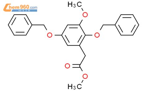 61654 87 3 Benzeneacetic Acid 3 Methoxy 2 5 Bis Phenylmethoxy