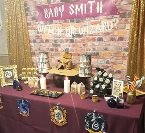 Harry Potter Gender Reveal Ideas Darling Celebrations Gender Reveal