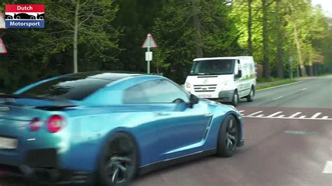 100 Nissan GT R leaving Europe s Biggest GT R Meet Vidéo Dailymotion