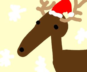 Blitzen the reindeer - Drawception