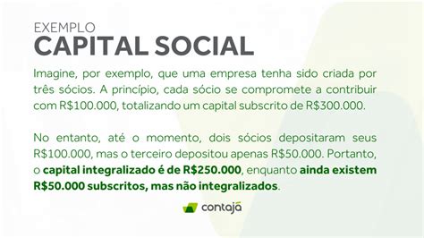 O Que é Capital Social E Qual Sua Importância Contajá Contabilidade