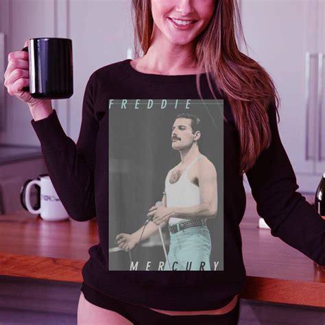 Awesome Freddie Mercury Blue Jeans Live shirt, hoodie, sweater, longsleeve t-shirt