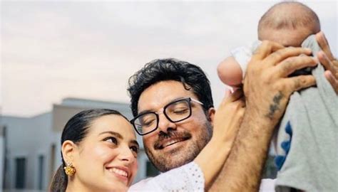 Iqra Aziz Hubby Yasir Hussain Drop Adorable Clicks With Kabir