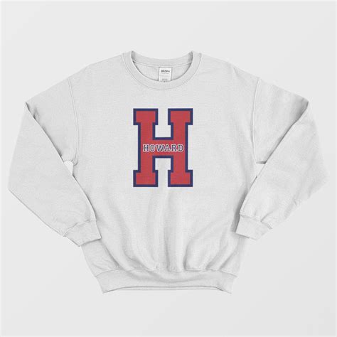 Howard University H Letter Sweatshirt - MarketShirt.com