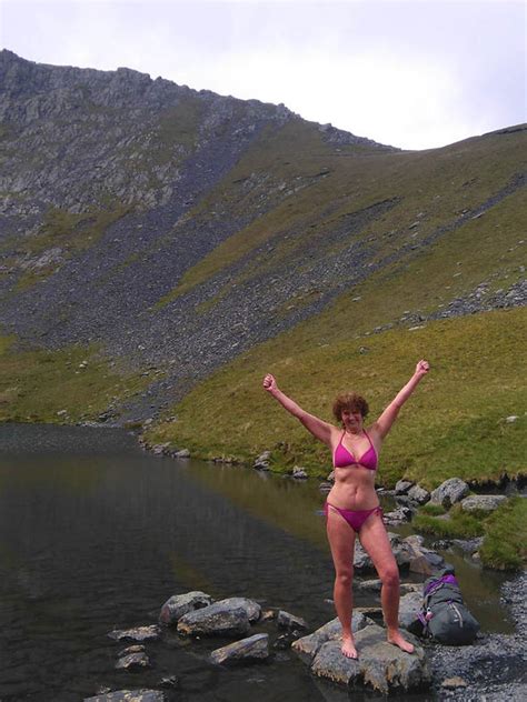 Hiker Wears Only A Bikini On Her Walks And Claims It Helps Her Back