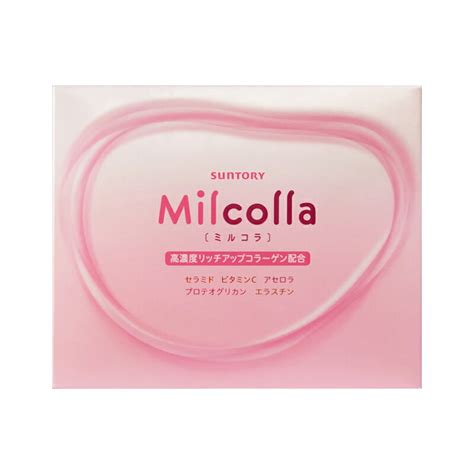 【suntory】三得利 Milcolla 蜜露珂娜 膠原蛋白 30包盒30包無盒隨身包【uone】 Uone 樂天市場