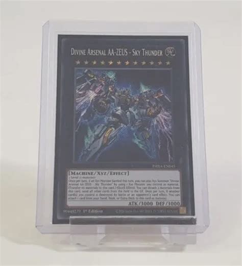 Yugioh Divine Arsenal Aa Zeus Sky Thunder Phra En Re Dition Yu