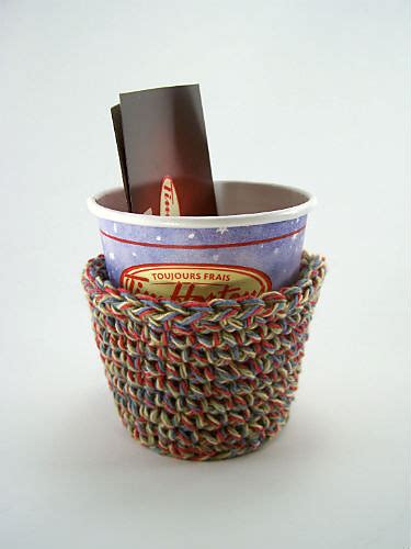 Ravelry Coffee Cup Cozy Pattern By Claire A Denny