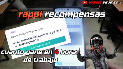 Cuanto Gane En Horas De Trabajo En Rappi Rappi Recompensa