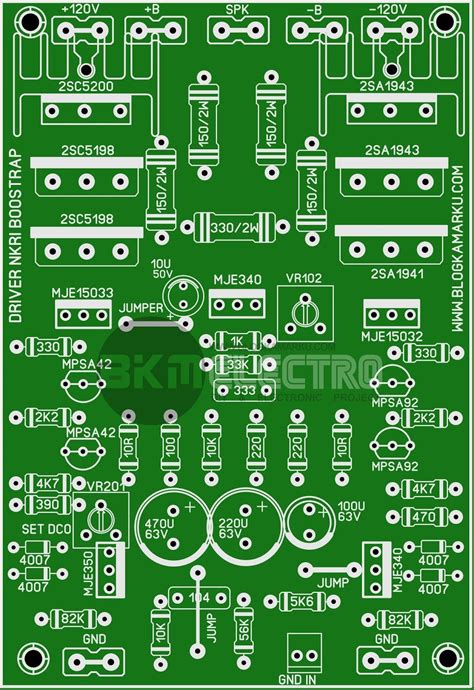 Layout Pcb Driver Nkri Boostrap Amplifire Artofit