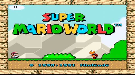 Zerando Super Mario World Snes Youtube