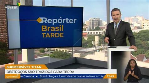 Destroços Do Submersível Titan São Levados Para Porto No Canadá Repórter Brasil Tarde Tv