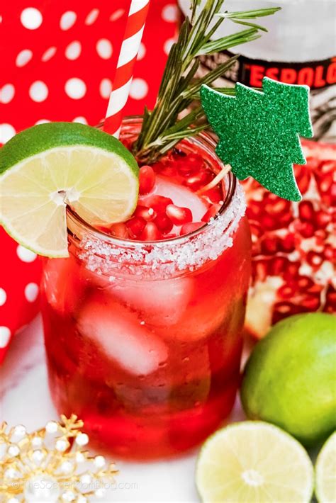 Holiday Pomegranate Margarita Recipe The Soccer Mom Blog