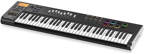 TECLADO CONTROLADOR BEHRINGER MOTOR 61 MIDI USB Crunch Music