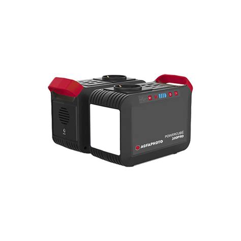 AgfaPhoto Akupank Laadimisjaam Powercube 100 Pro 88 8Wh Akupangad