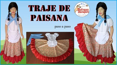 DIY Traje de Paisana o Campesina Como hacer falda folklórica