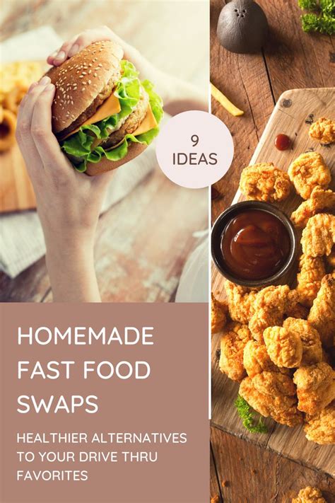 Healthy Homemade Fast Food Swaps Scripps Affiliated Medical Groups