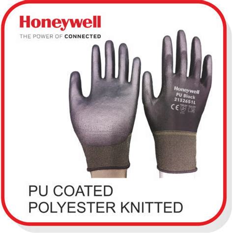 Black Pu Coated Hand Glove Honeywell 2132651 At Best Price In Mumbai