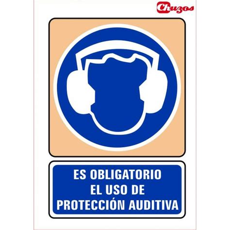 Señal Es Obligatorio El Uso De Proteccion Auditivo Pvc Chuzoses