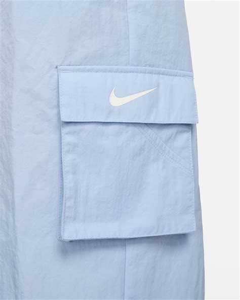 Nike Sportswear Essential Womens High Rise Woven Cargo Trousers Nike At