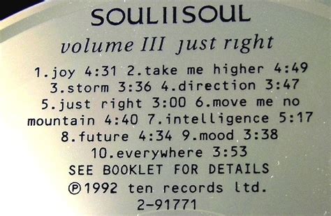 Yahoo オークション Soul 2 Soul Volume Iii Just Right