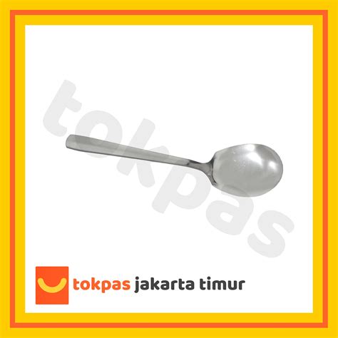 sendok saji stainless home pro serving spoon centong lauk lazada