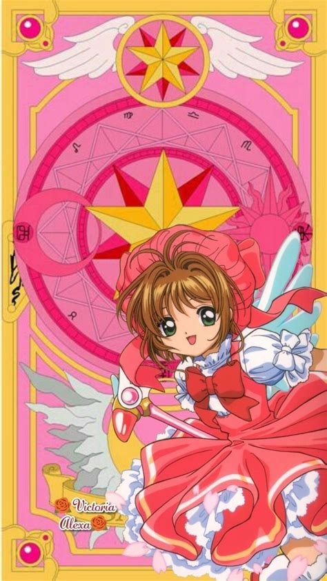 An Anime Character With Angel Wings And A Red Dress