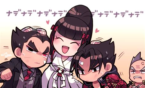 Kazama Jin Mishima Kazuya Mishima Heihachi And Mishima Kazumi