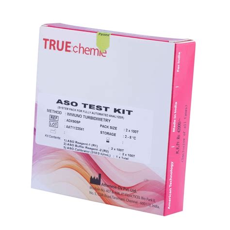 Aso Test Kit Sp Ivd Biochemistry Reagent Kits Athenese Dx