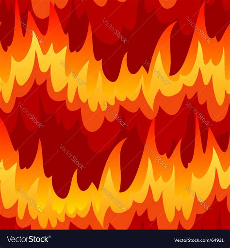 Fire pattern Royalty Free Vector Image - VectorStock