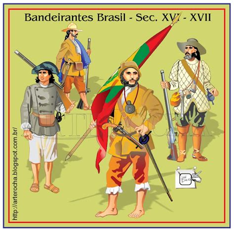 Arterocha Bandeirantes Brasil Sec Xvi Xvii