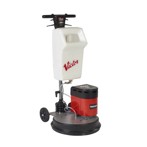 trojan victor floor cleaning machines