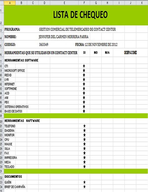 Lista De Chequeo Contabilidad Lista De Chequeo Contabilidad Images