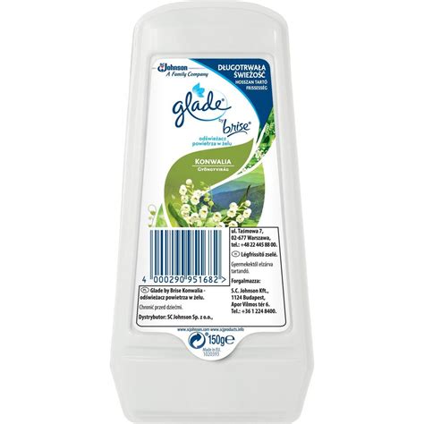 Glade By Brise Odświeżacz Powietrza W Żelu Konwalia 150G Glade