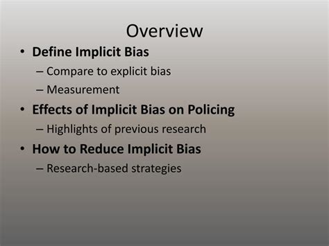 PDF Implicit Bias What Is It And How Do We Mitigate Its And