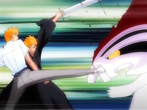 Ichigo Kurosaki And Kon Vs Millipede Like Hollow Bleach Wiki Fandom