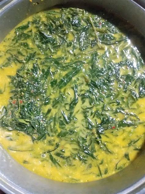 Resep Gulai Daun Ubi Dapur Umami