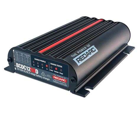 Redarc Dc Dc Charger 12v 50a In Vehicle Dc Dc Battery Charger