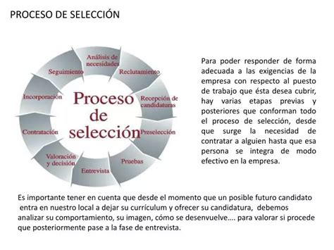 PPT PROCESO DE SELECCIÓN PowerPoint Presentation free download ID