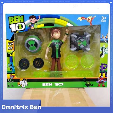 Ben Omnitrix Action Figure Watch Para Crian As Ben Figurines