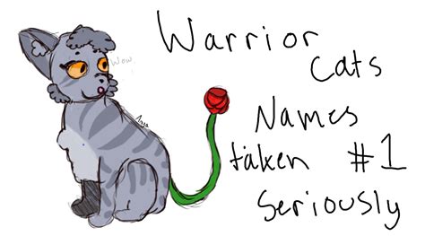 Rosetail Warrior Cat Names Taken Seriously By Possiblyafan On Deviantart