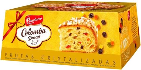 Colomba Pascal Frutas Cristalizas Bauducco 454g Colomba Pascal