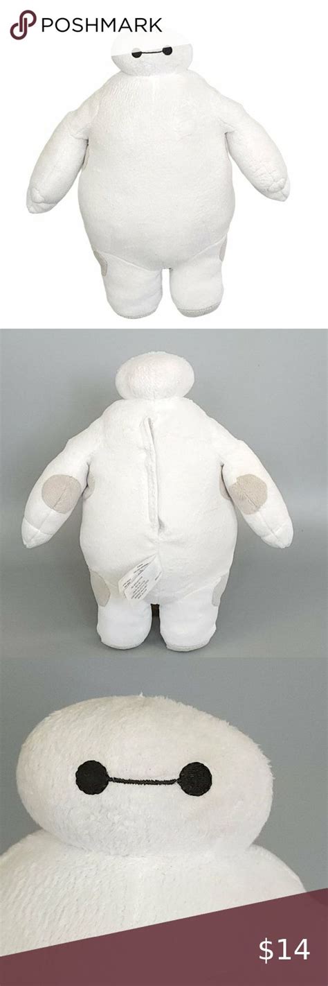 Big Hero Six BAYMAX Talking Plush Doll New Batteries Works Well 10